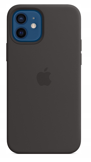 

Silikonowe Etui Apple Iphone 12 Czarny Magsafe