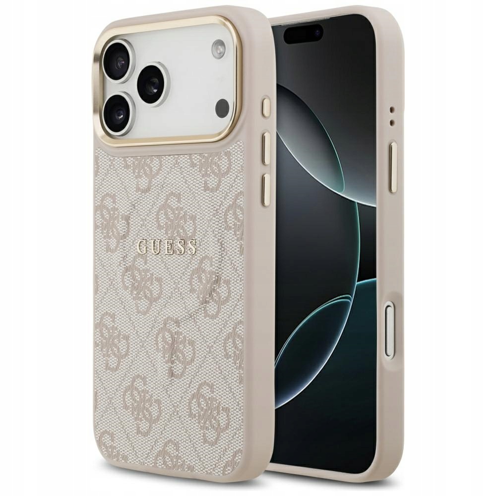 Etui do iPhone 17 Pro Max Guess 4G Pu Classic do MagSafe, plecki