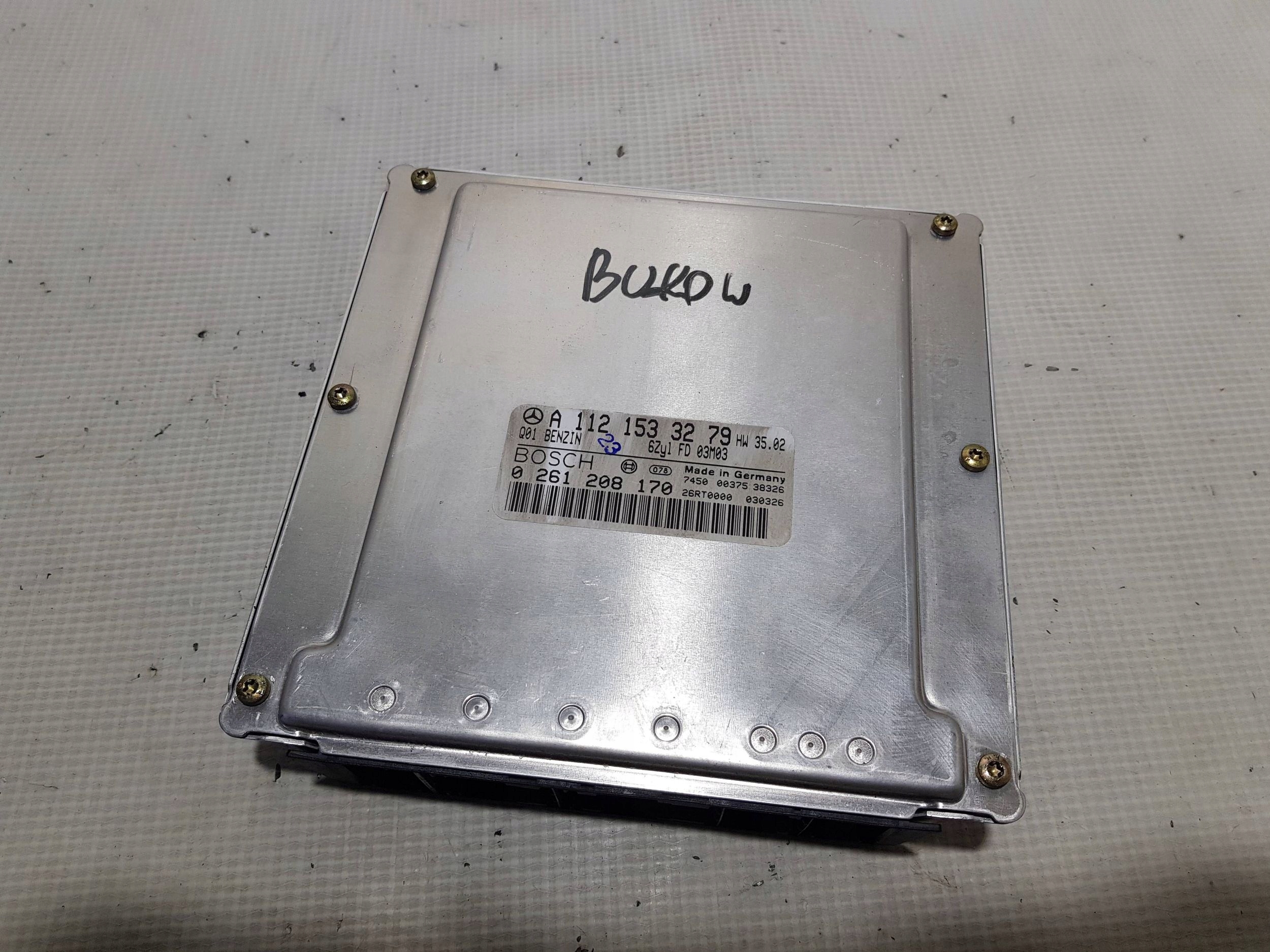 control unit computer of the engine MERCEDES SL R230 3.5 A1121533279