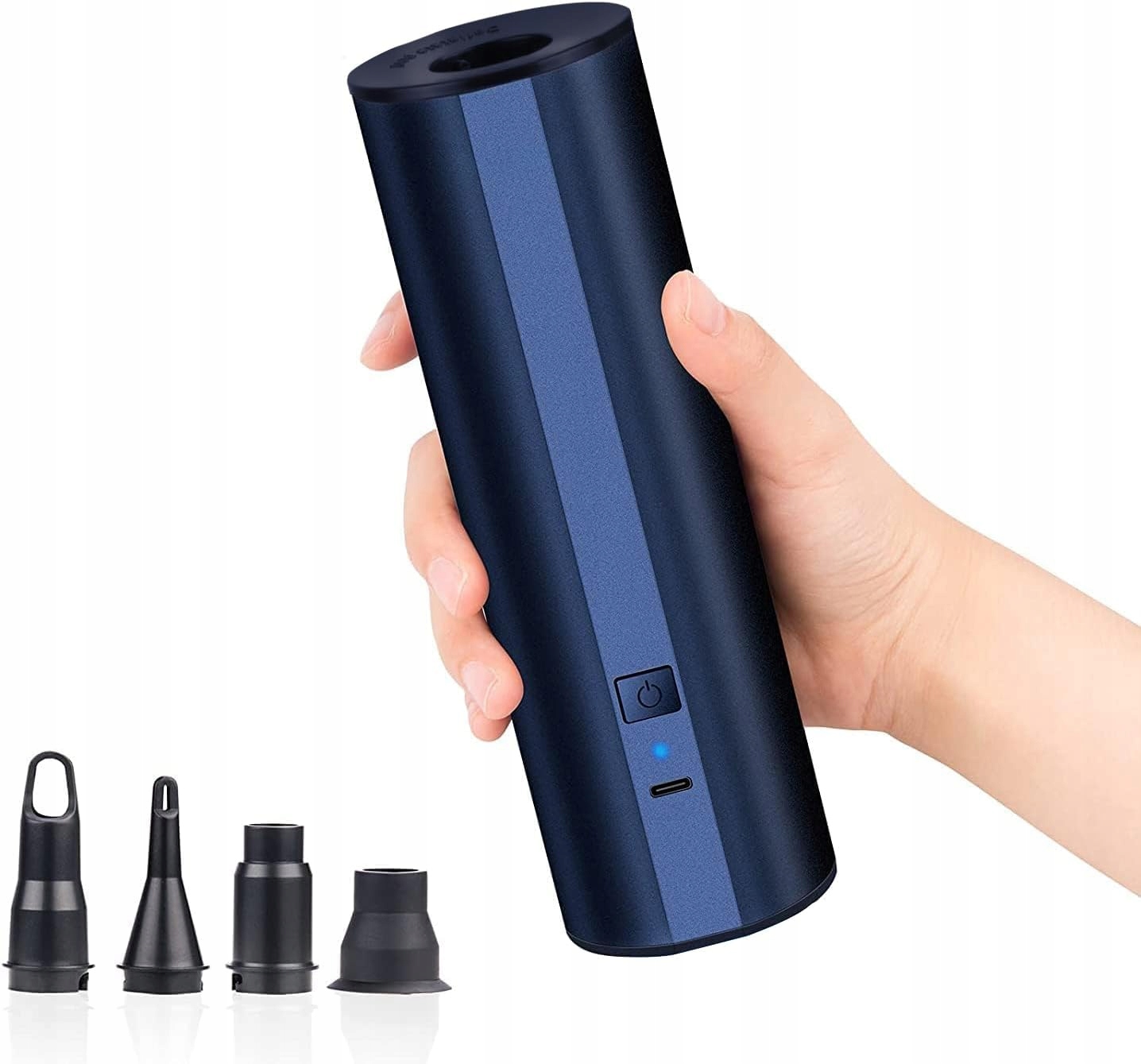 Bezprzewodowa Pompka Elektryczna 390L/MIN Usb 4 Dysze Do Basenu