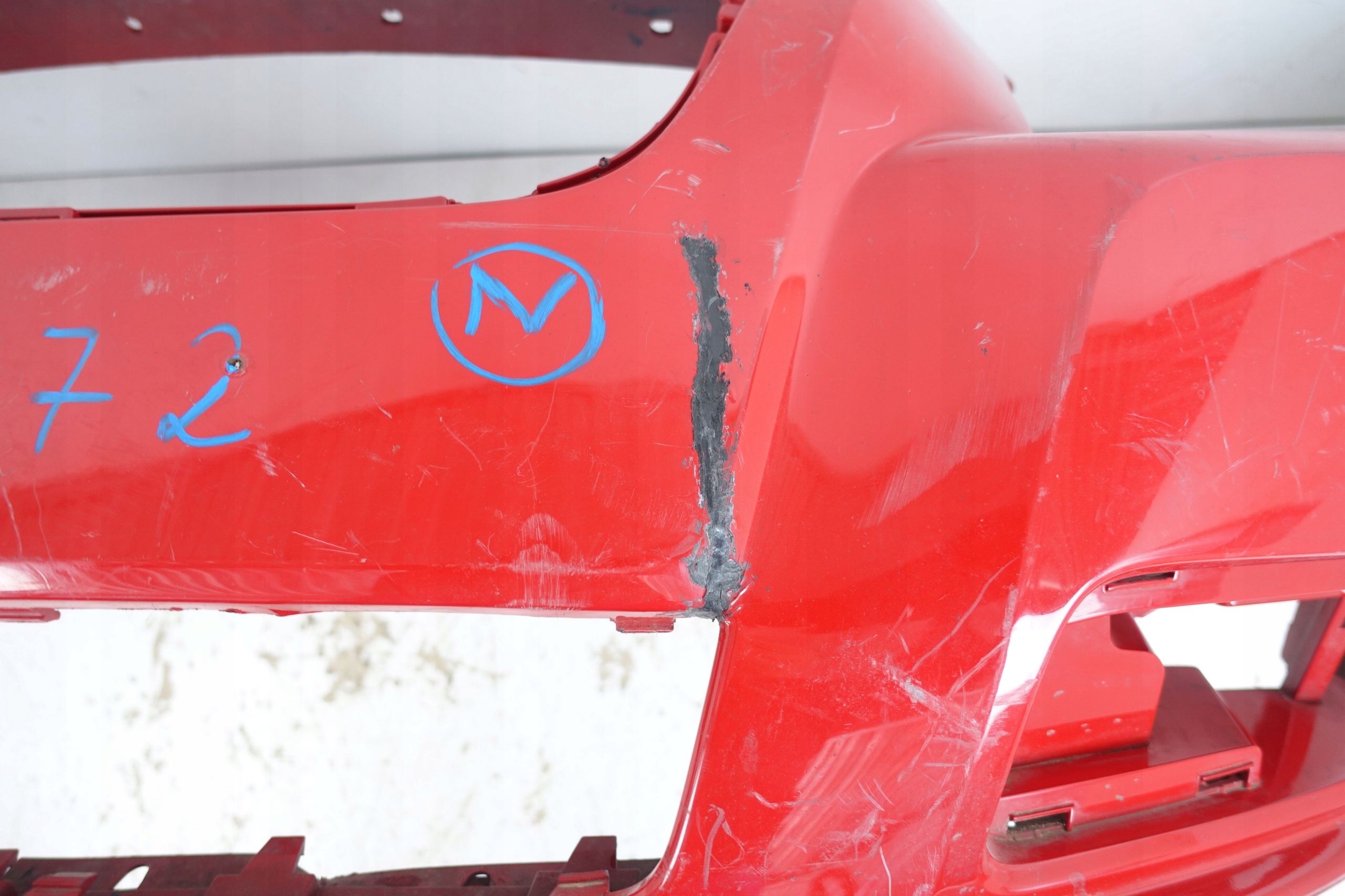 VOLVO V70 III 2007-2013 bumper front front 30678623