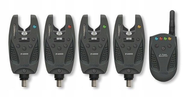 Zestaw sygnalizatorów Cormoran Pro Carp F-4000 4+1