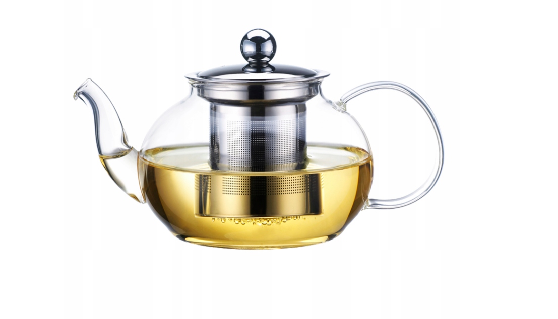 

Szklany Zaparzacz Do Herbaty Kawy Ziół 1200ML 1,2L