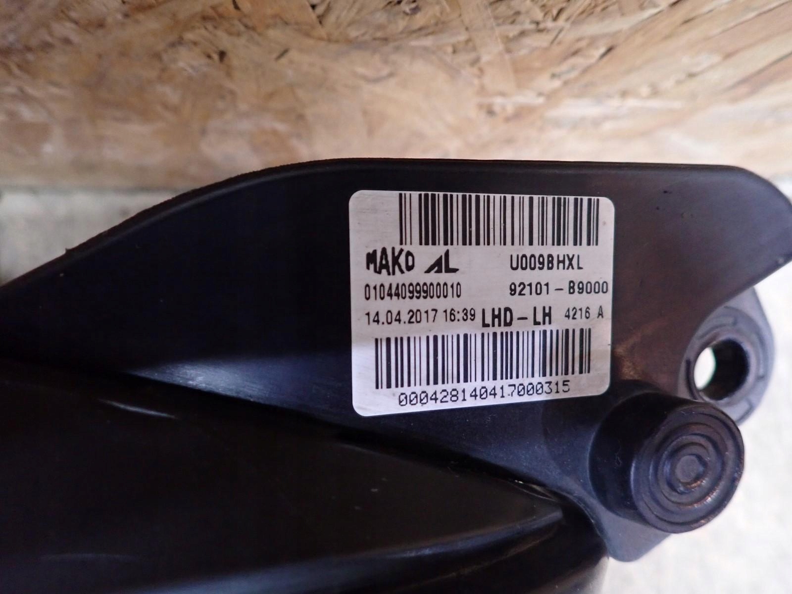 light left front front HYUNDAI I10 II 2 13- 92101-B9000