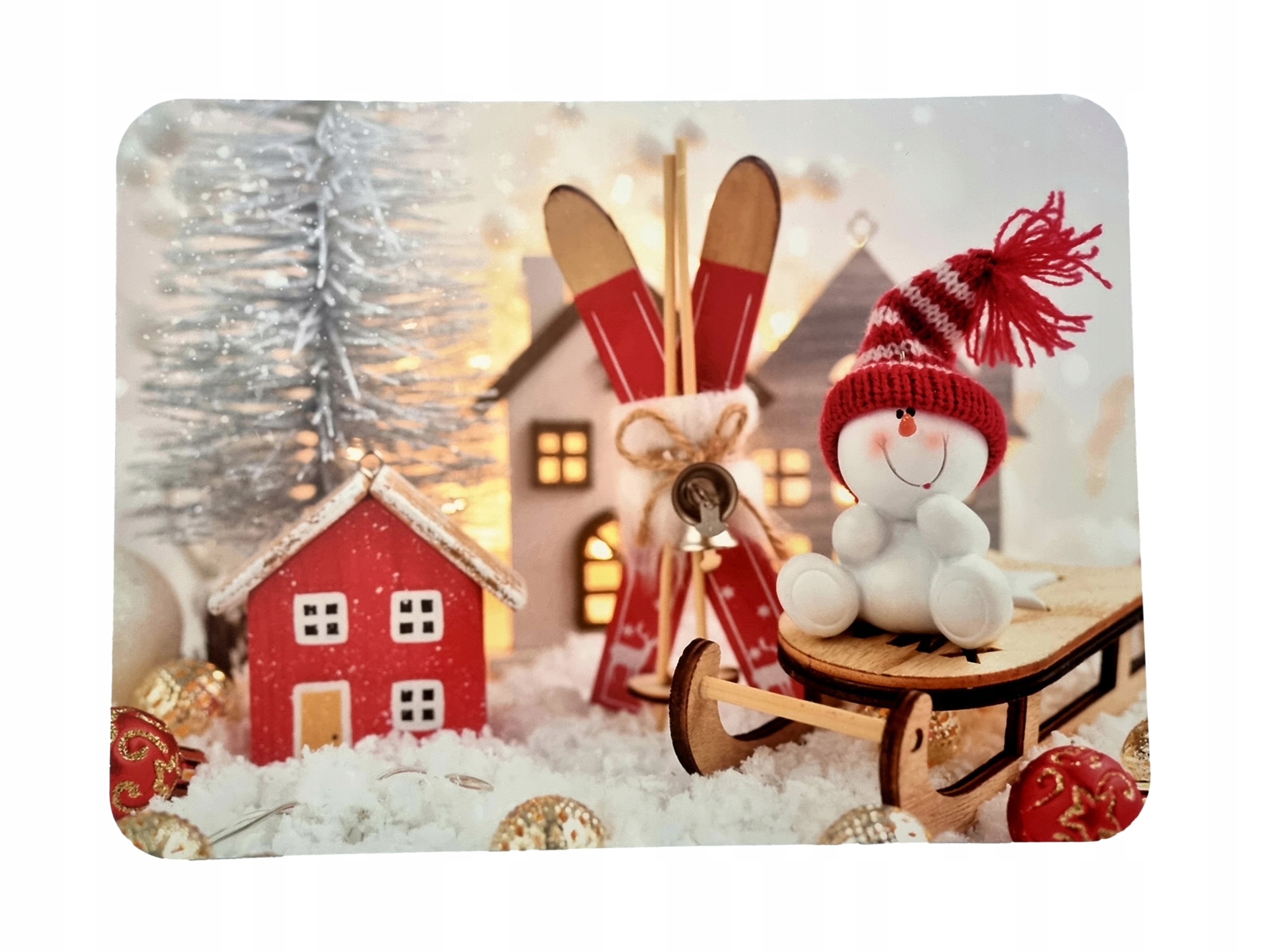 PODKŁADKA ŚWIĄTECZNA DLA DZIECI BAŁWANEK ŚWIĘTA 19