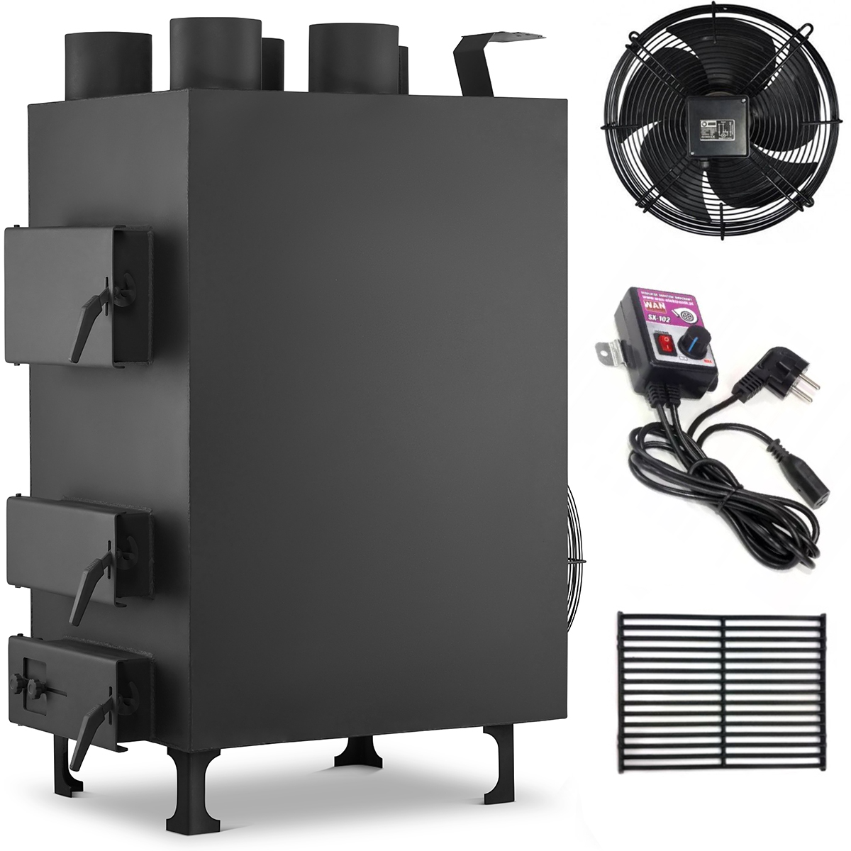 Kamna s topným ventilátorem Koza, ventilátor 35 kW