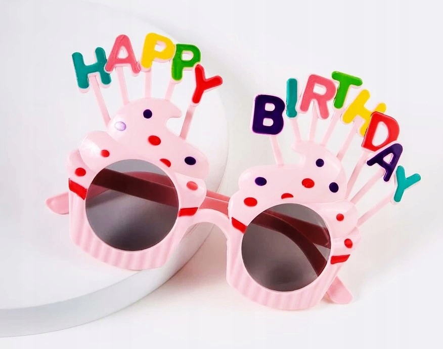 OKULARY dla dzieci HAPPY BIRTHDAY