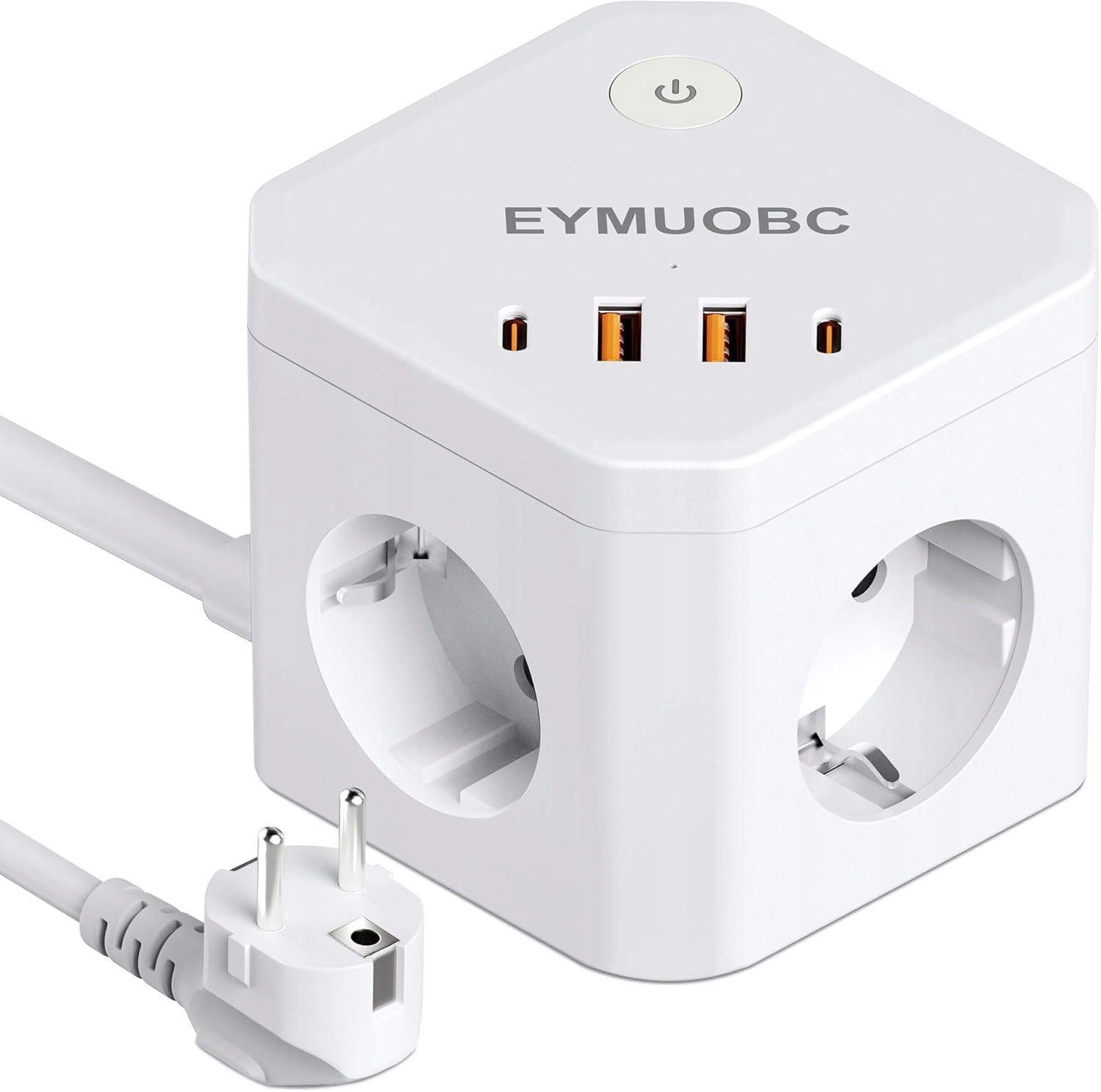 Listwa Zasilająca 8W1 – 4 Gniazda Usb-a Usb-c, Kabel 2 M