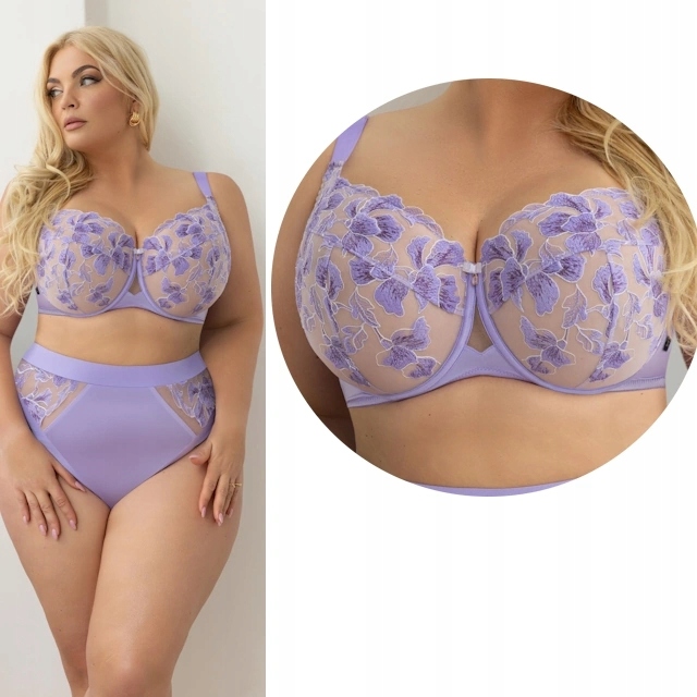 75HH KrisLine Lili lilak full-cup biustonosz soft