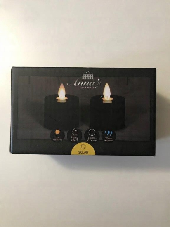 

2 Sztuki Solarny Ruchomy Płomień Tea-light