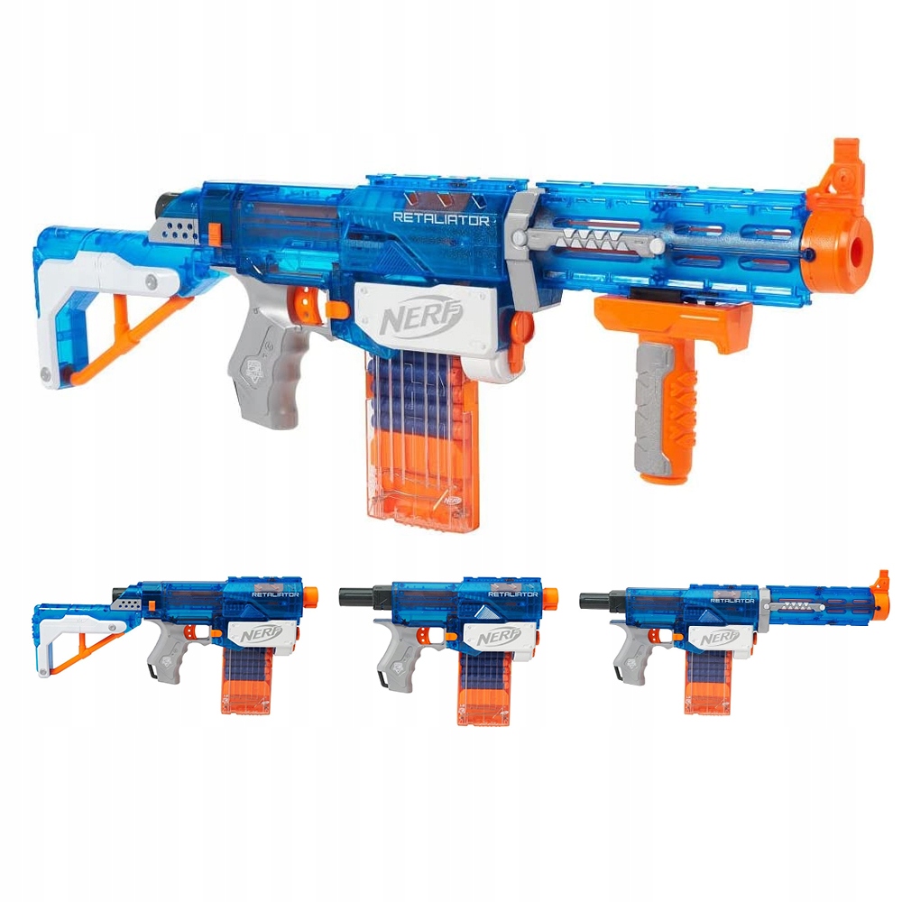 PISTOLET KARABIN NERF ELITE MODULUS RETALIATOR 4W1 12894168752