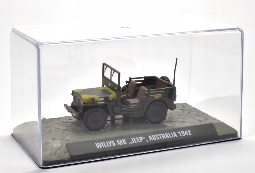 Willys Mb „jeep", Austrálie 1942 1:43 Eaglemoss
