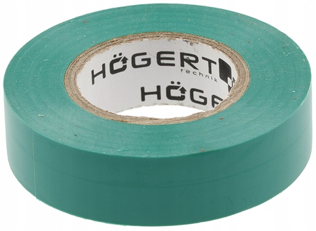 

Hogert Taśma Izolacyjna Zielona Pvc 20m 19mm