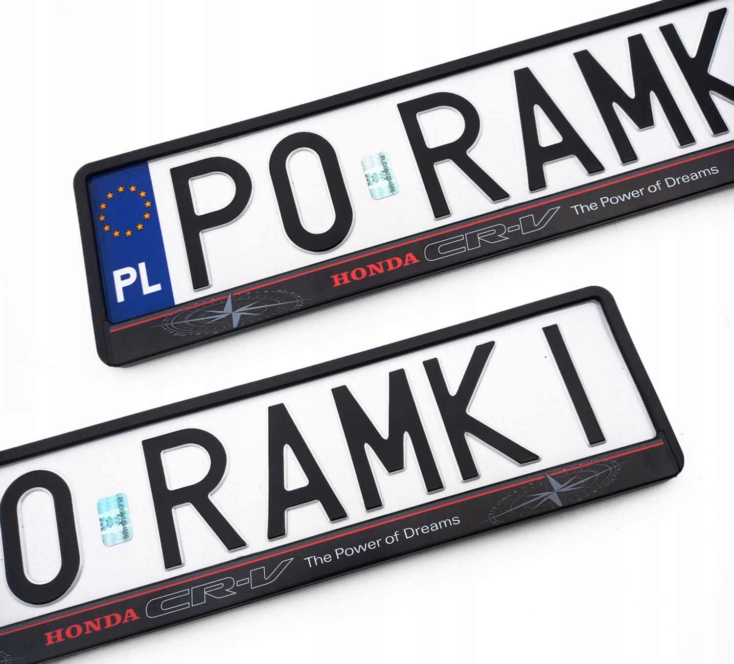 Honda Crv Accord Civic Jazz Legend Hrv ramki do tablic rejestracyjnych