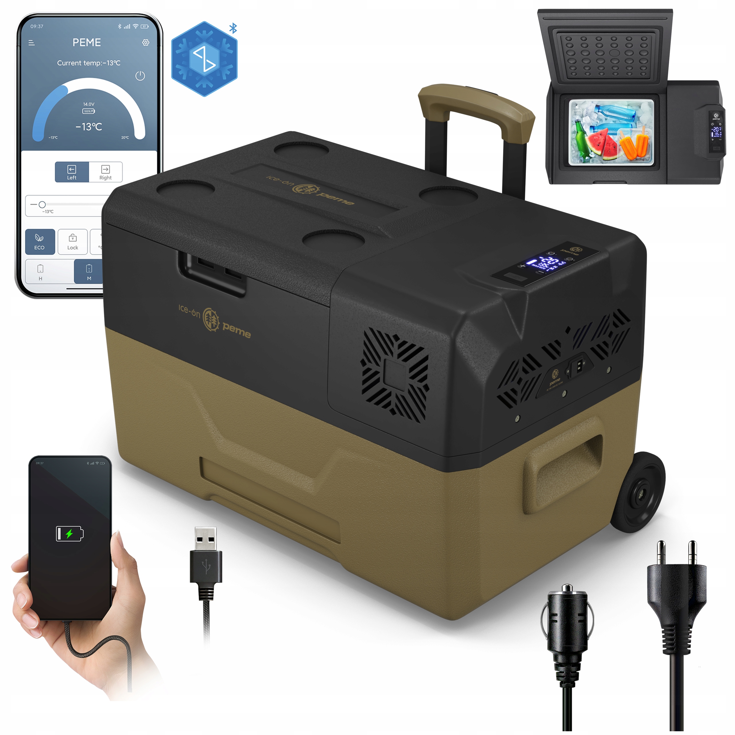 Lodówka Kompresorowa Elektryczna Zamrażarka Samochodowa Expedition 30 Peme