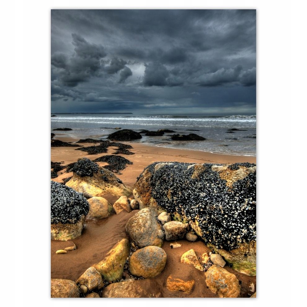 

Naklejki 50x70 Kamienista plaża Morze