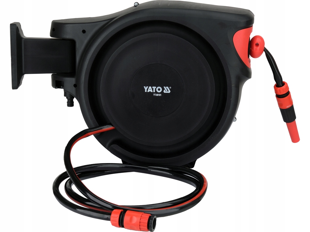 Hadica Na Vodný Záhradný Kábel 25 Metrov 1/2'' Na Automatickom Navíjači YT90101