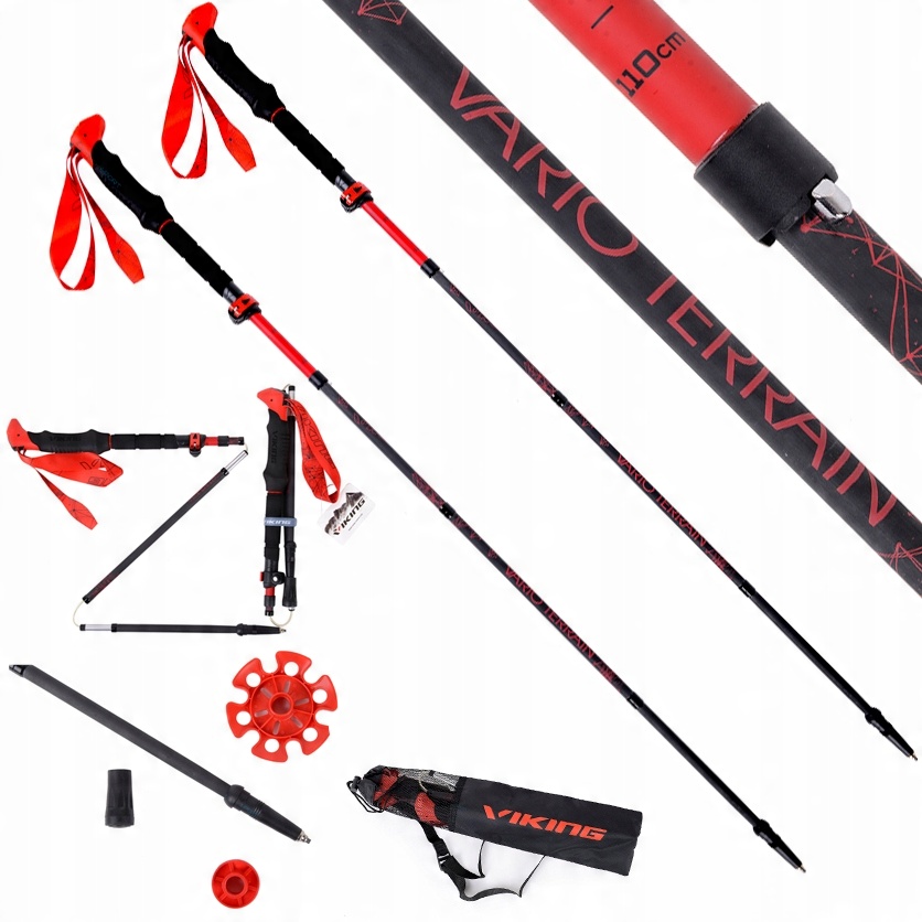 

Viking Spider Fs Kije Trekkingowe Składane Carbon