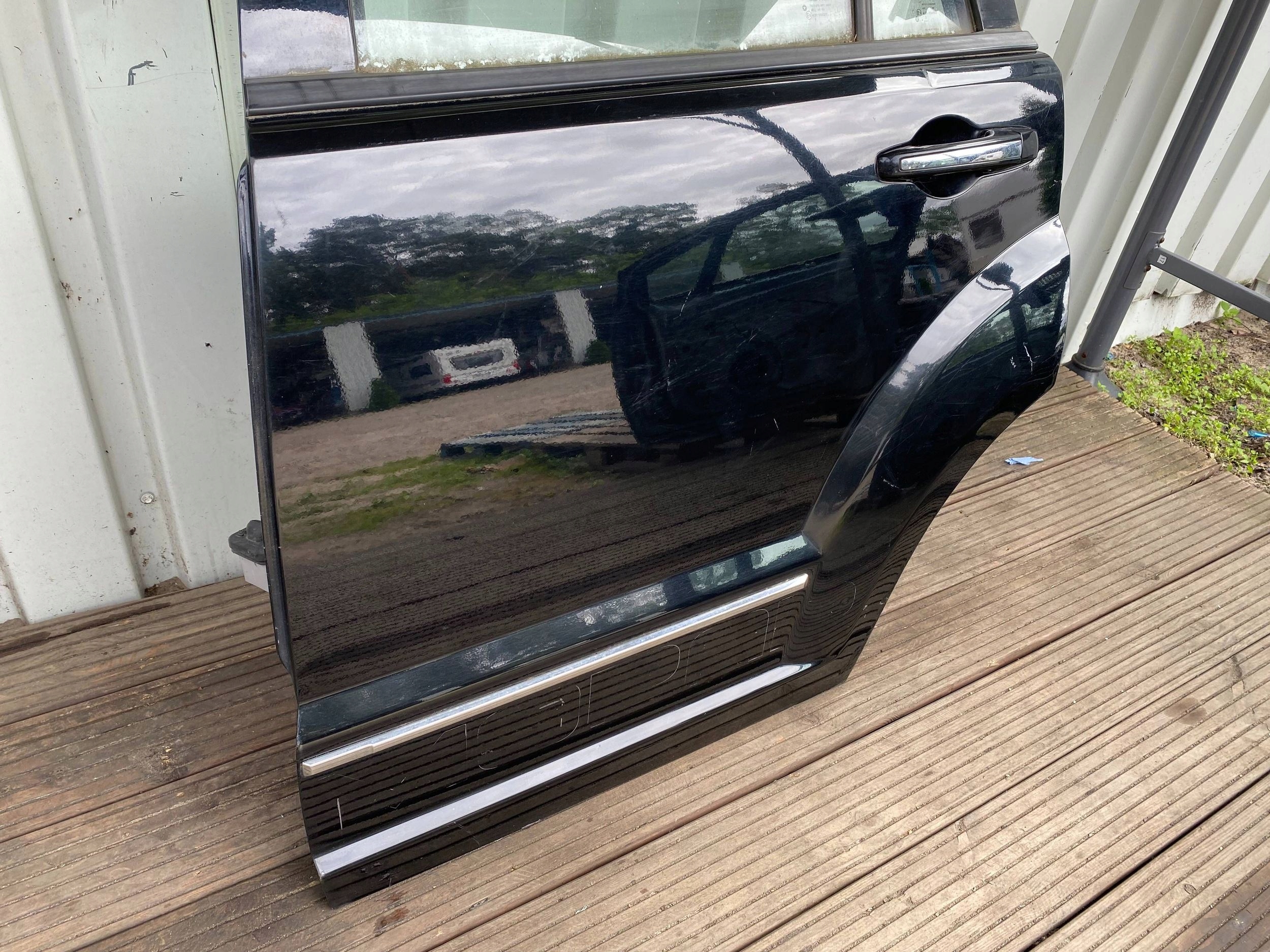 DODGE CALIBER complete door left rear part rear. PX8 black