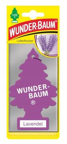 ZAPACH WUNDER BAUM CHOINKA ZAPACHOWA LAWENDA Rodzaj zawieszki