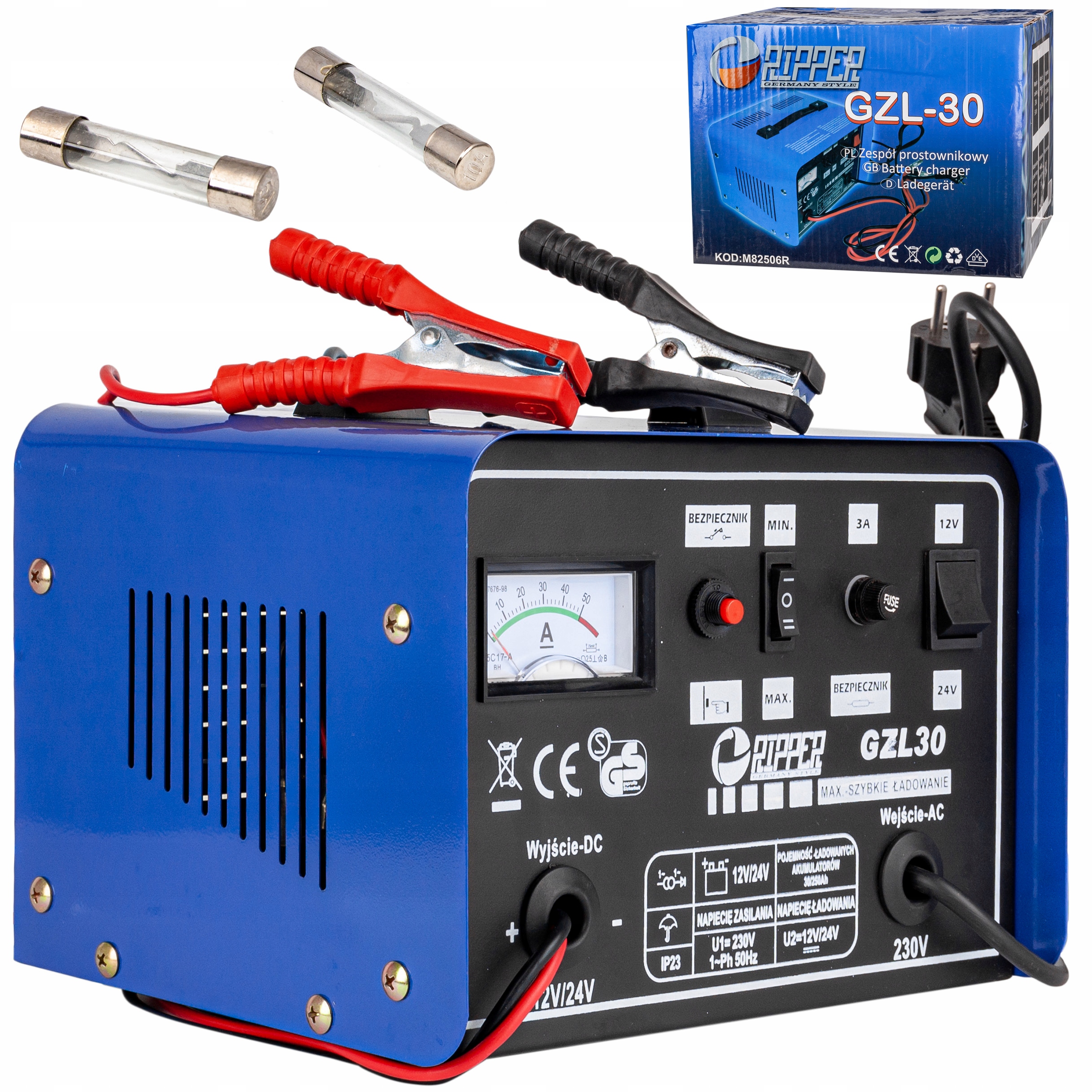 PROSTOWNIK ELEKTRONICZNY ZESTAW PROSTOWNIKOWY GZL-30 RIPPER Waga produktu z opakowaniem jednostkowym 5.2 kg