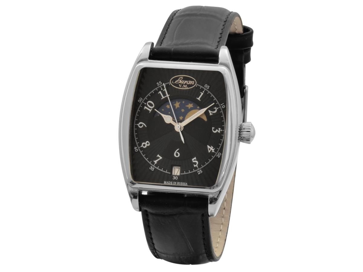 Poljot Buran 26664-0231311 černý Tonneau Limited