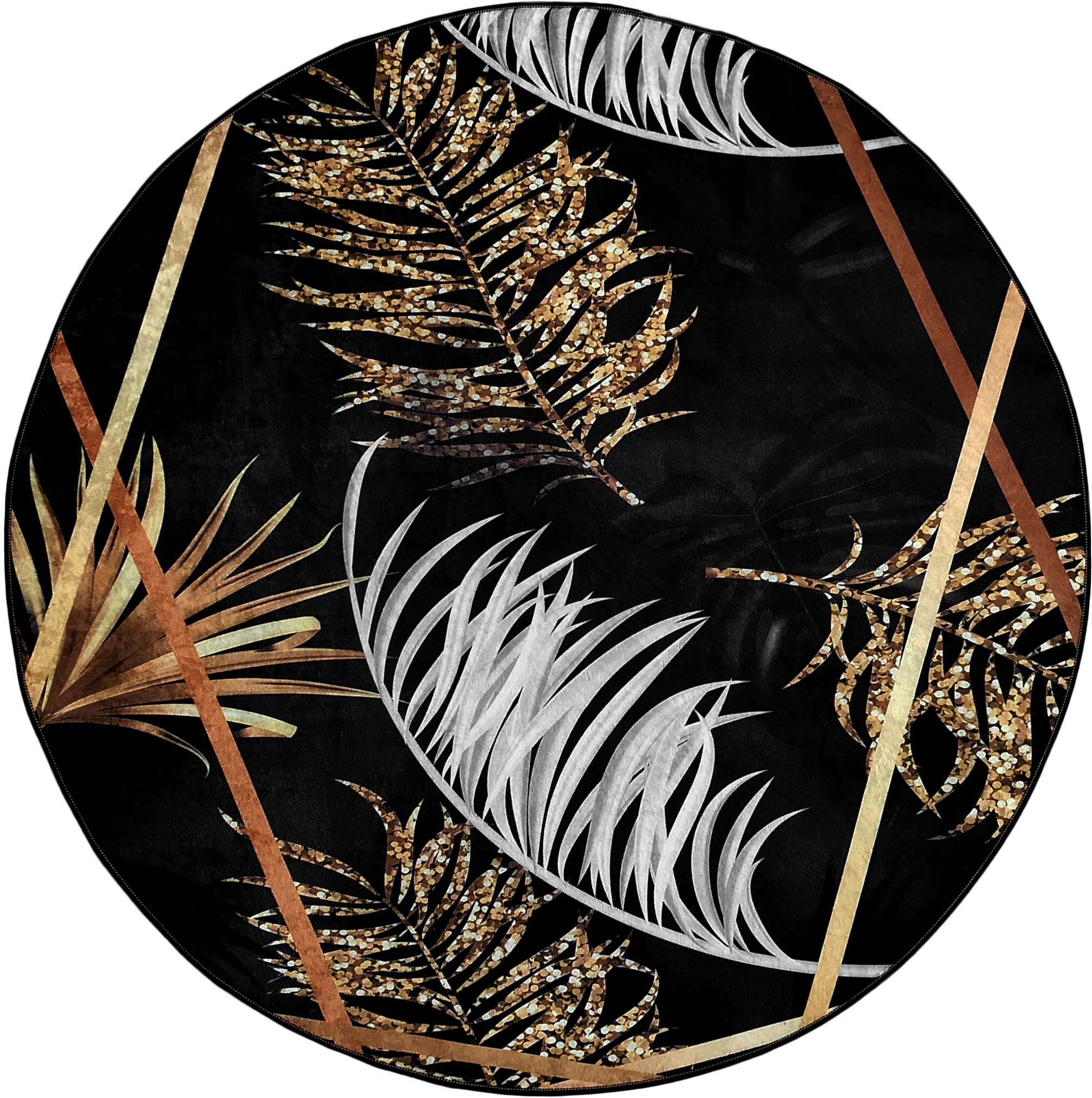 

Dywan 80x80 Loft Antypoślizgowy Do Prania Koło