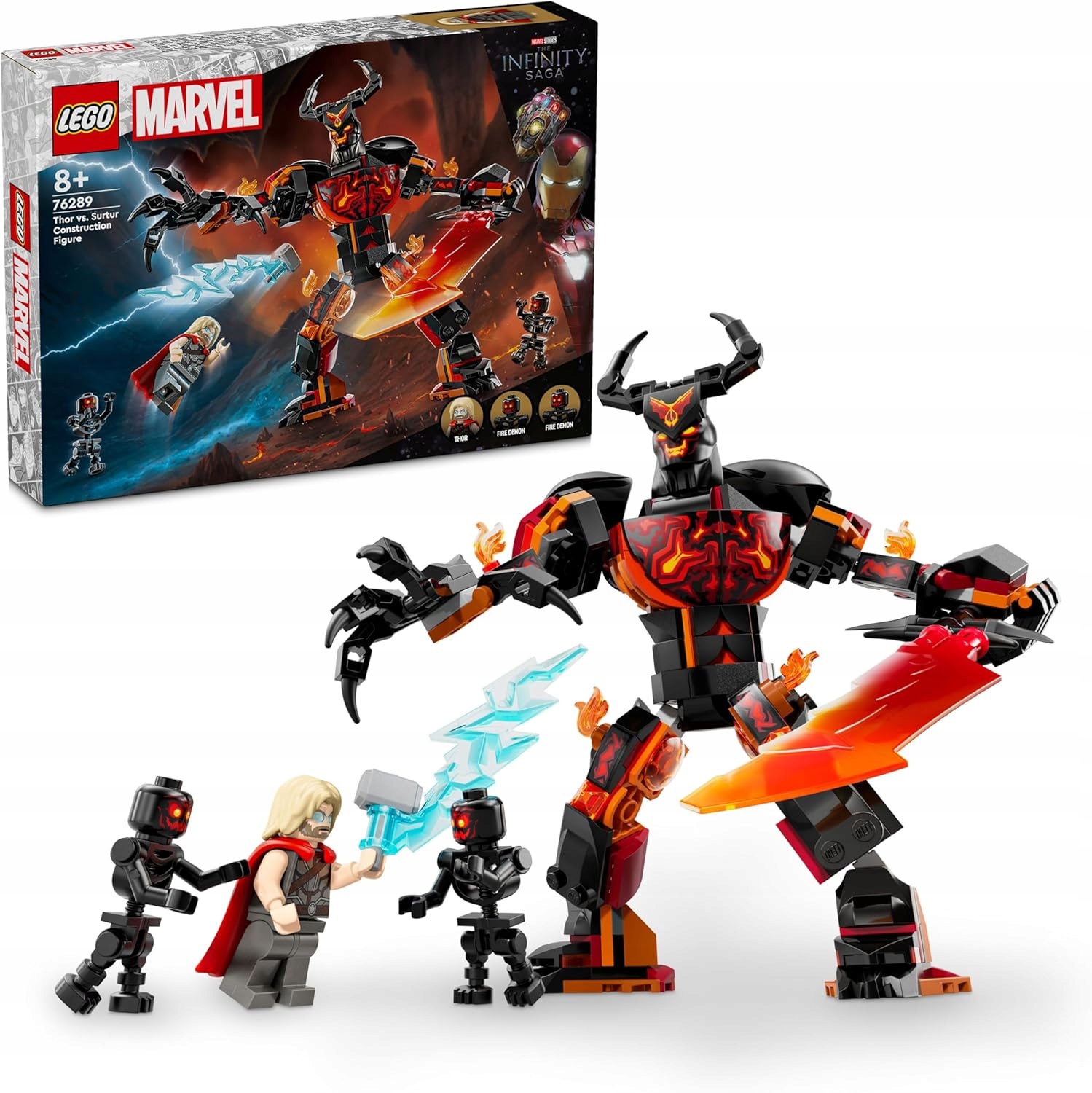 Lego 76289 Marvel Thor vs. Surtur Sestavitelná figurka