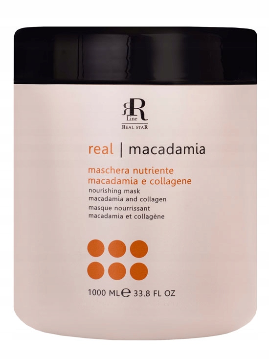 RR LINE MACADAMIA STAR MASKA ODŻYWIAJĄCA 1000ml