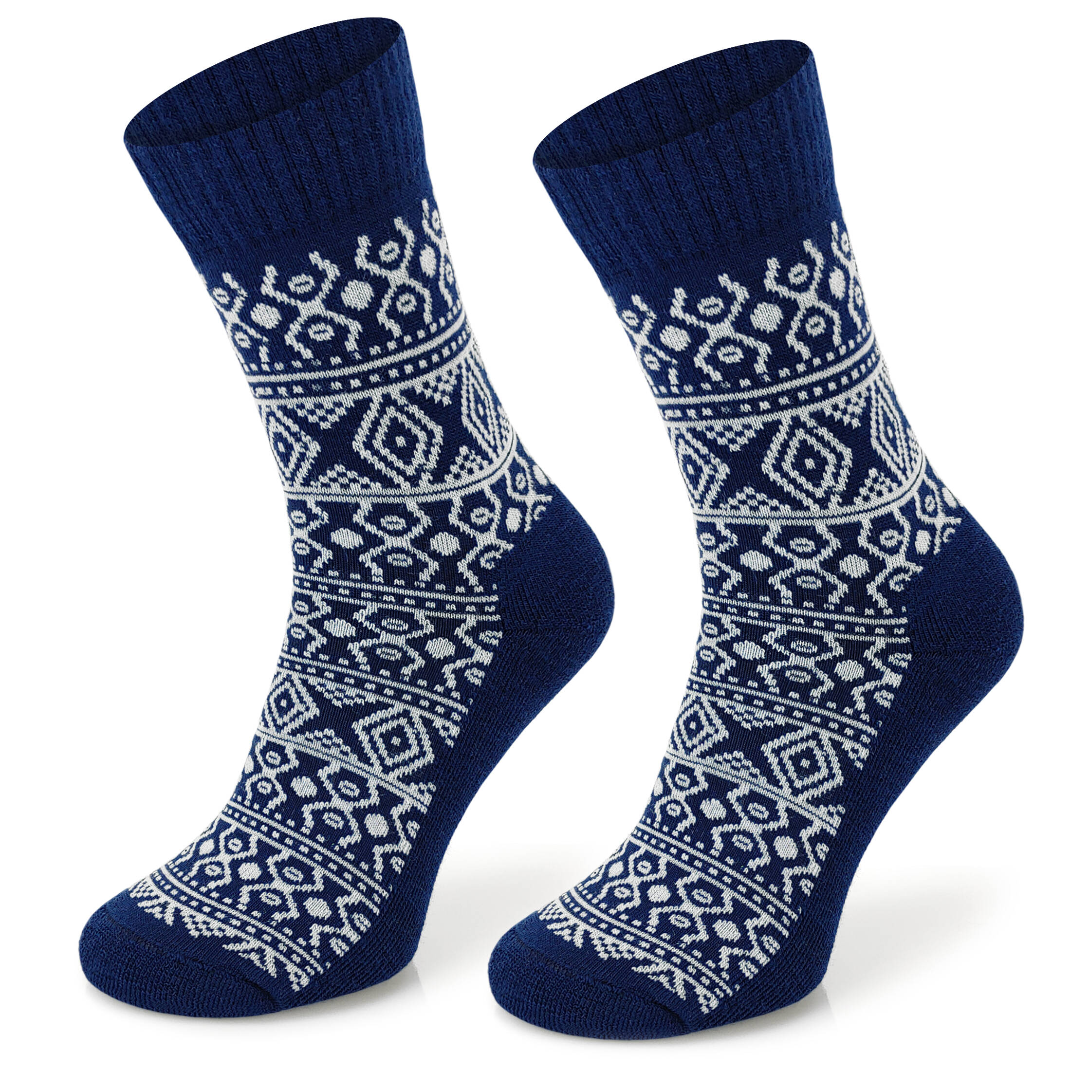 Wełniane skarpety trekkingowe casual jesień-zima Comodo EVR02 40% merino