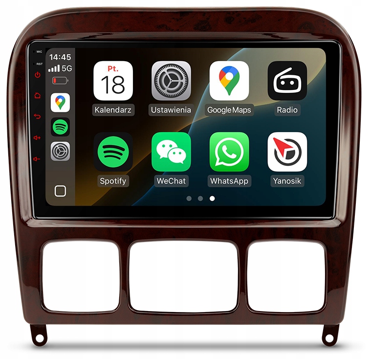 Mercedes W220 Třída S Rádio Navigace Android Apple Carplay Duduauto