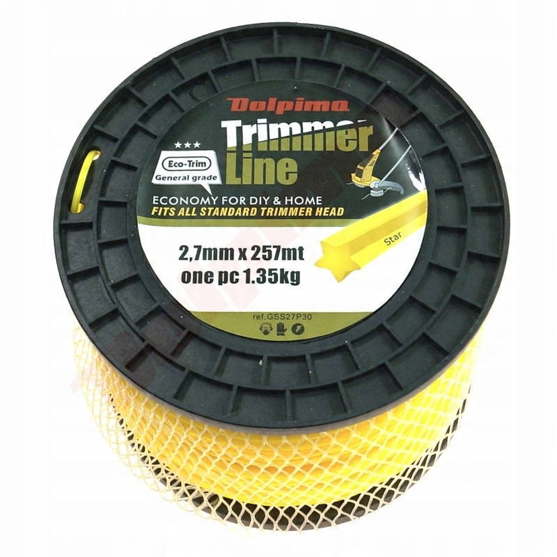 

Żyłka 2,7MM 257M Gwiazdka Ostra Eco-trim