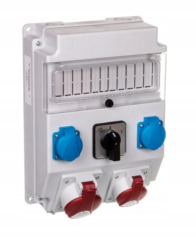 Rozvádzač Zásuvka Okienko Silová Skrinka Vypínač 0-1