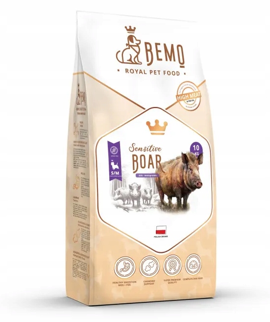 Bemo Sensitive Boar Karma Dla Psa Małe I Średnie Rasy Dziczyzna 10kg