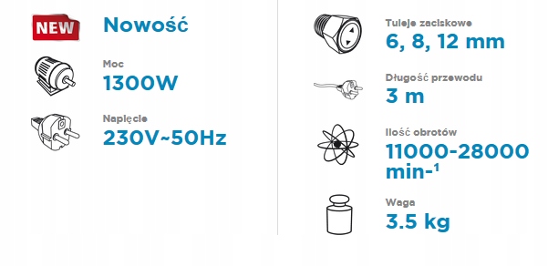 GRAPHITE FREZARKA GÓRNOWRZECIONOWA 59G717 + 35 FRE Kod producenta 59G717
