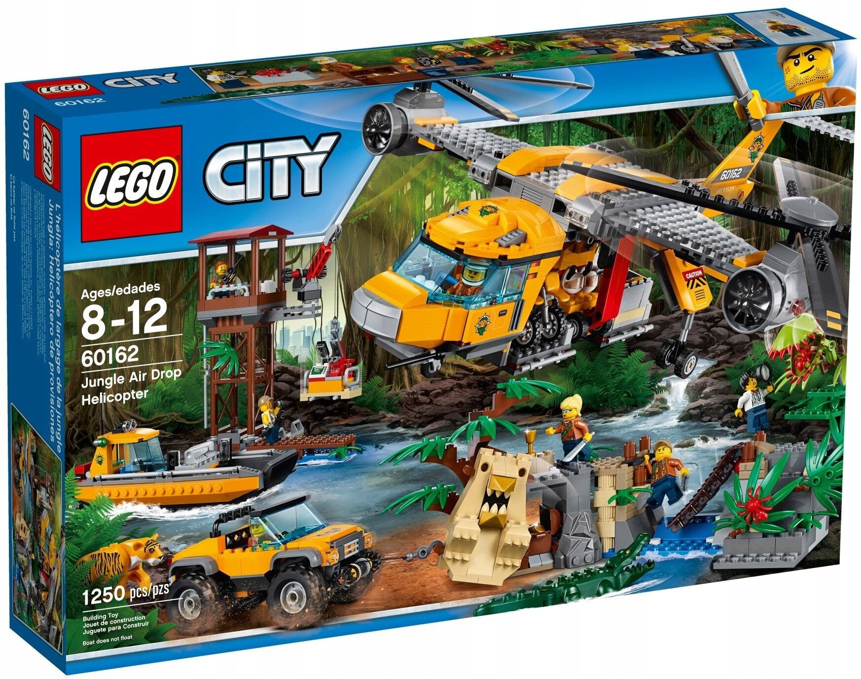 Lego City 60162 Helikoptéra v džungli Nové
