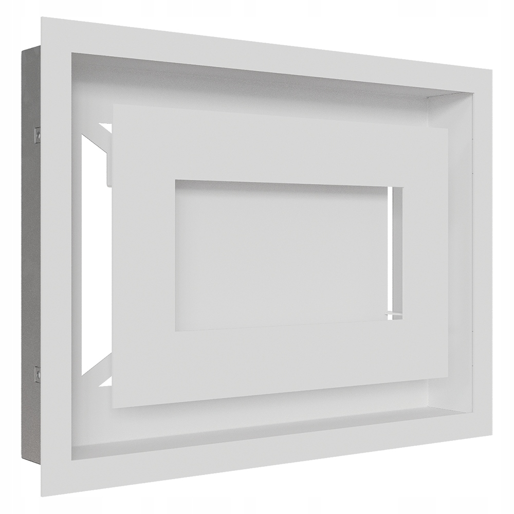 Krbová ventilačná mriežka Wind 22x30 biela