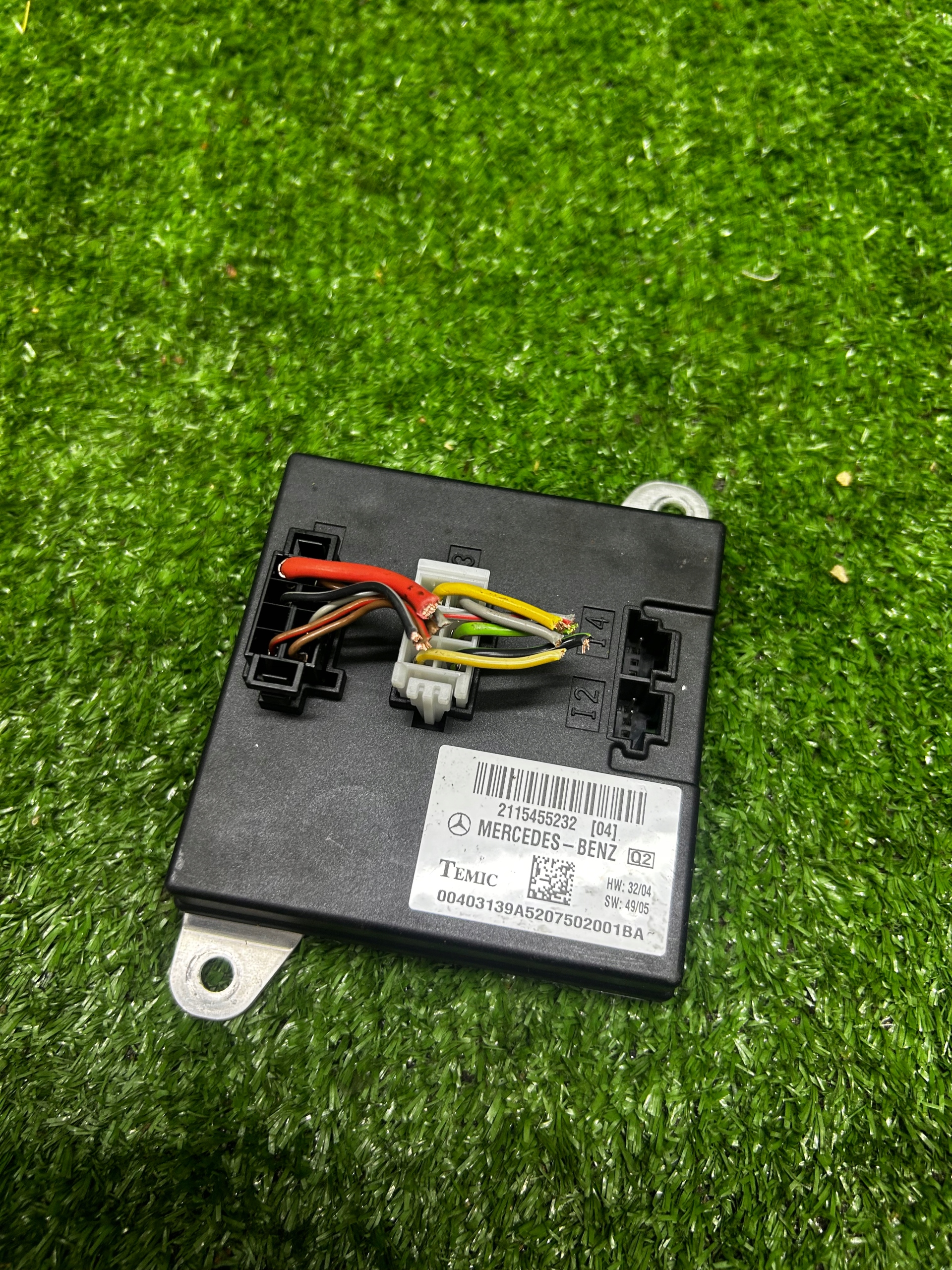 MODUŁ STEROWNIK FOTELA MERCEDES W211 E-KLASA 2115455232