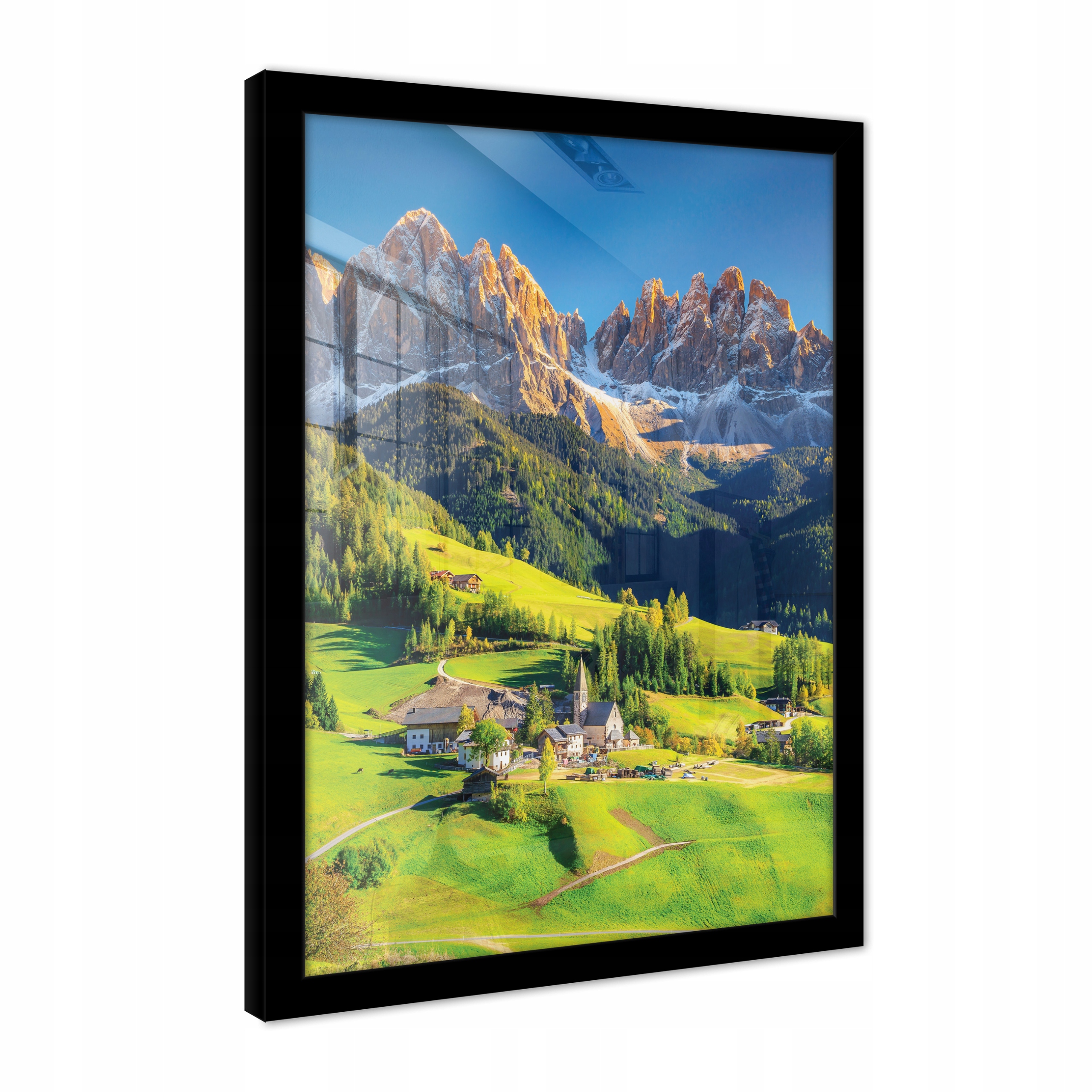 Obraz Na Zeď V Rámu Plakát Do Ložnice Obývacího Pokoje Hory Krajina 70x50