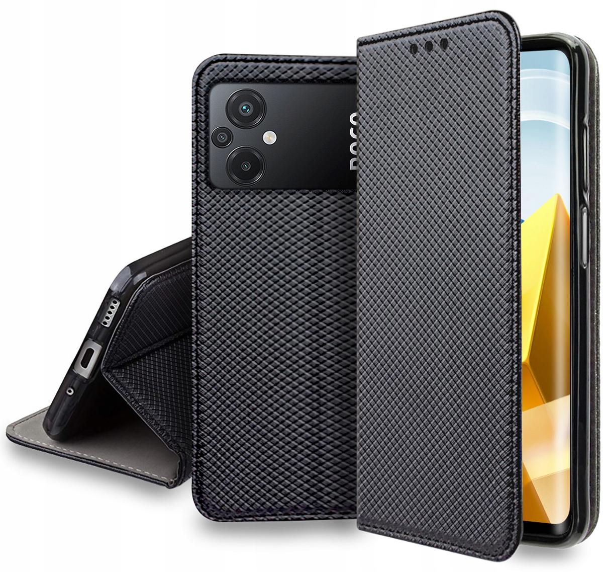 

Etui do Xiaomi Poco M5 Smart Magnet Szkło 9H
