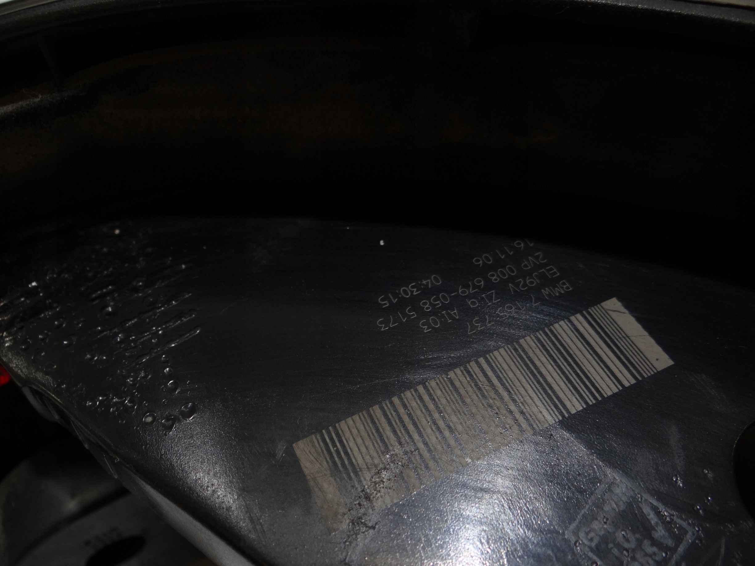 light left rear rear part BMW E60 7165737