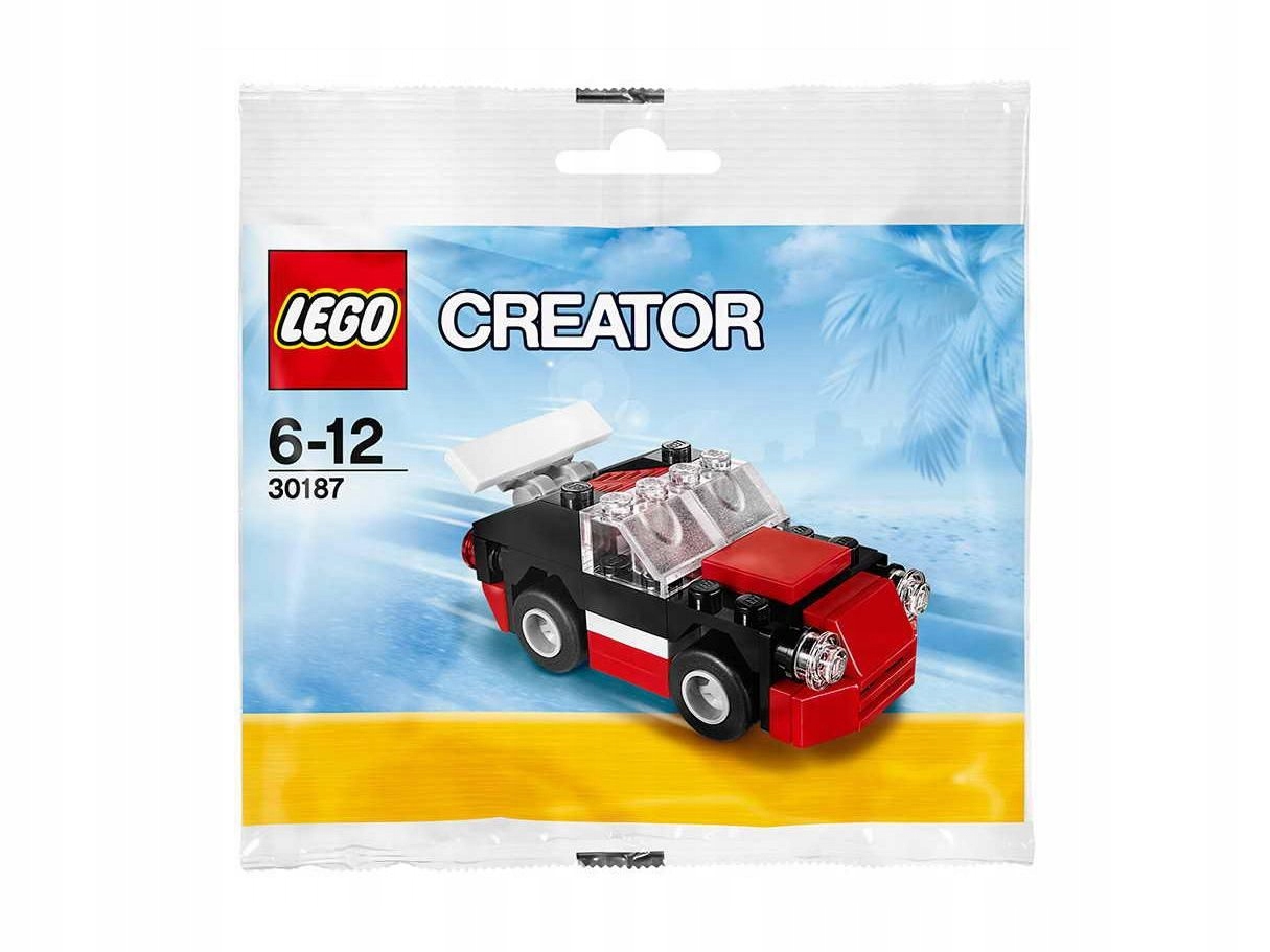 Lego 30187 Creator Szybkie Auto samochód wyścigowy Klocki Nowe