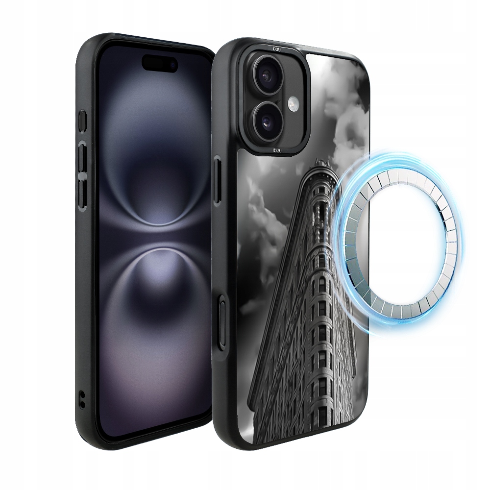 Matný Pouzdro Ibizu DropGuard pro iPhone 16 Plus s MagSafe, Flatiron