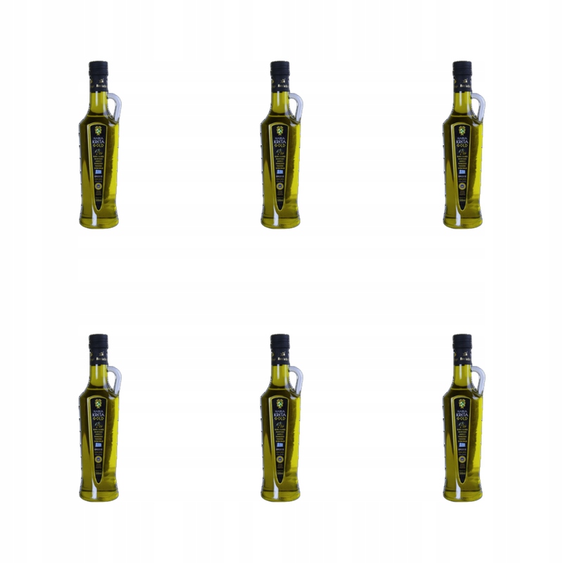 Oliwa z oliwek extra virgin 500 ml Chania Kreta Gold X6