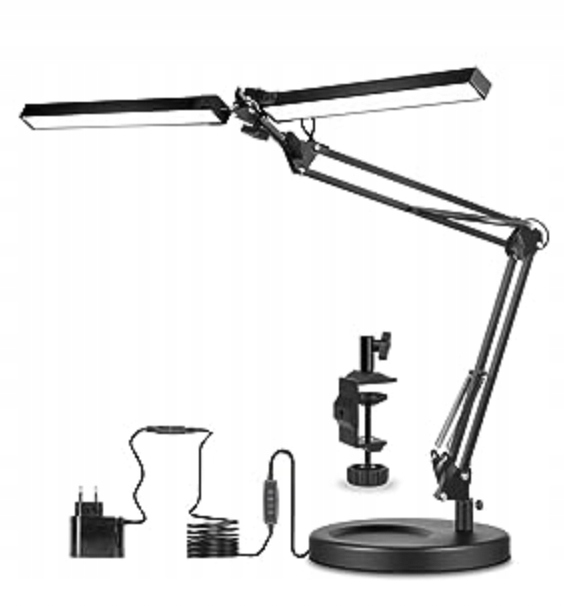 Platinet PDLD20 stolná Led lampa Flexy 20W stmievateľná s klipom, 2…