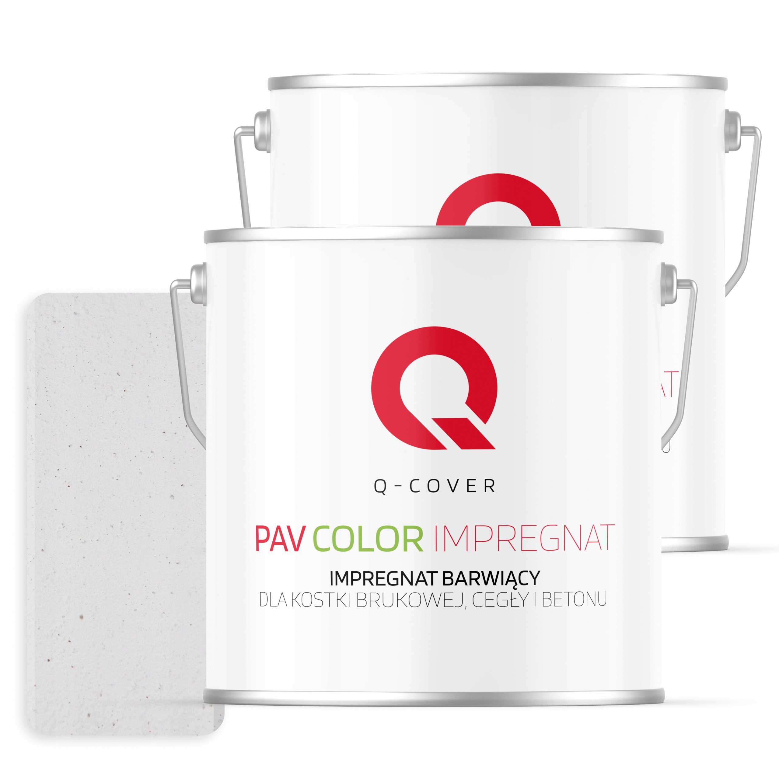 Impregnát Barvící kostka Bruk Mokrý Kámen 5L Barva Bílá Signální