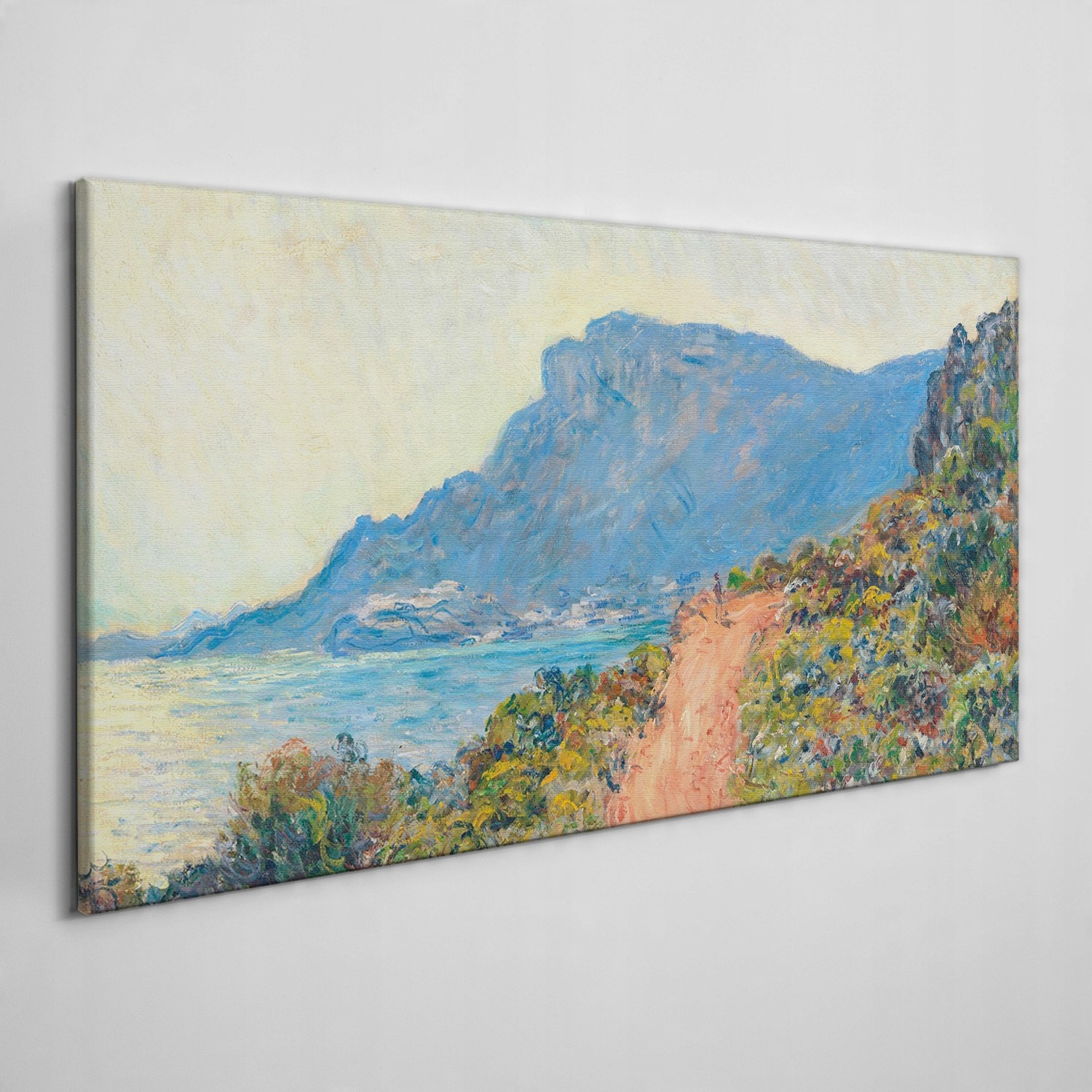 

Obraz płótno La Corniche near Monaco Monet 120x60
