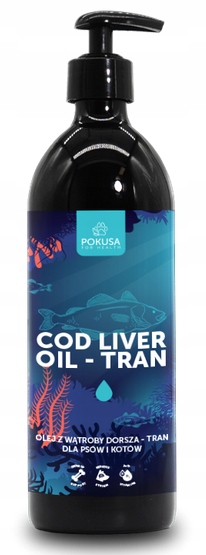 Levně Pokusa Oceanic Line Cod Liver Oil Olej z tresčích jater 500 ml