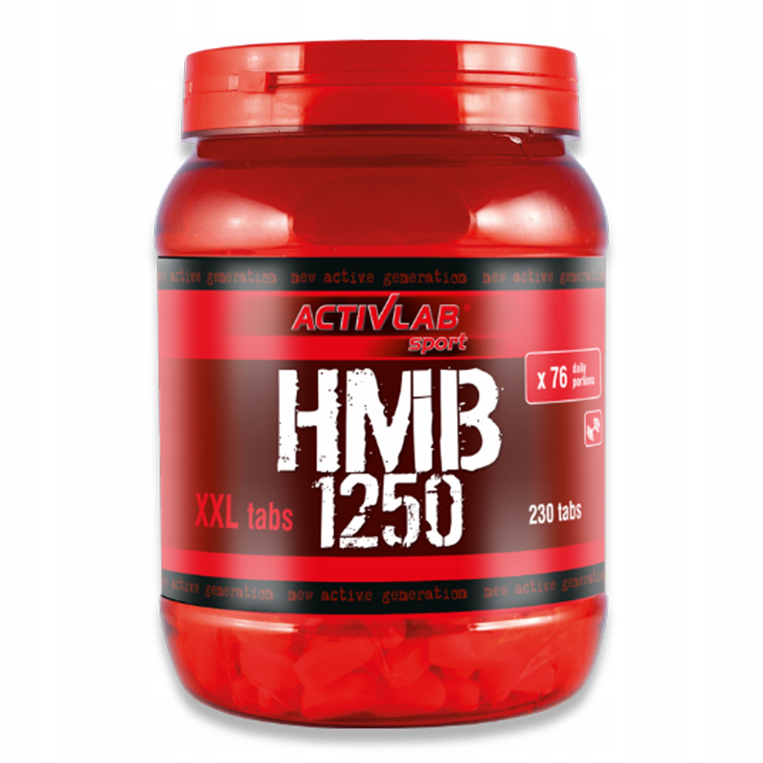 Hmb Activlab 1250 XXL 230 tablet Antikatabolik Svalová hmota Síla