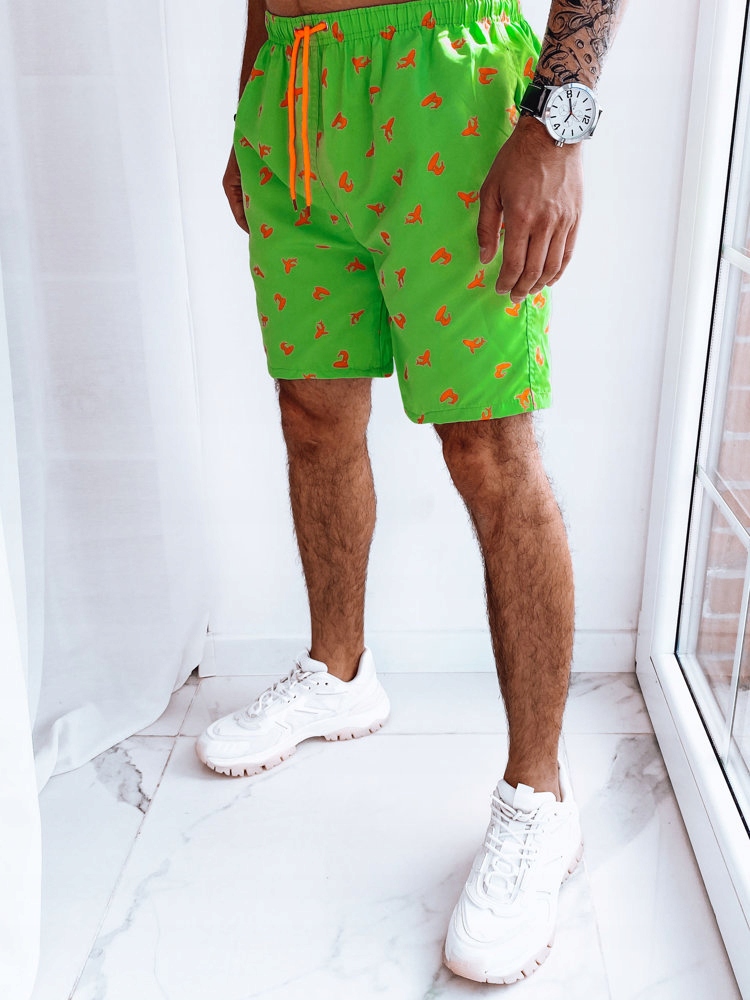 MĘSKIE SPODENKI KĄPIELOWE SZORTY roz. M Kolor zielony